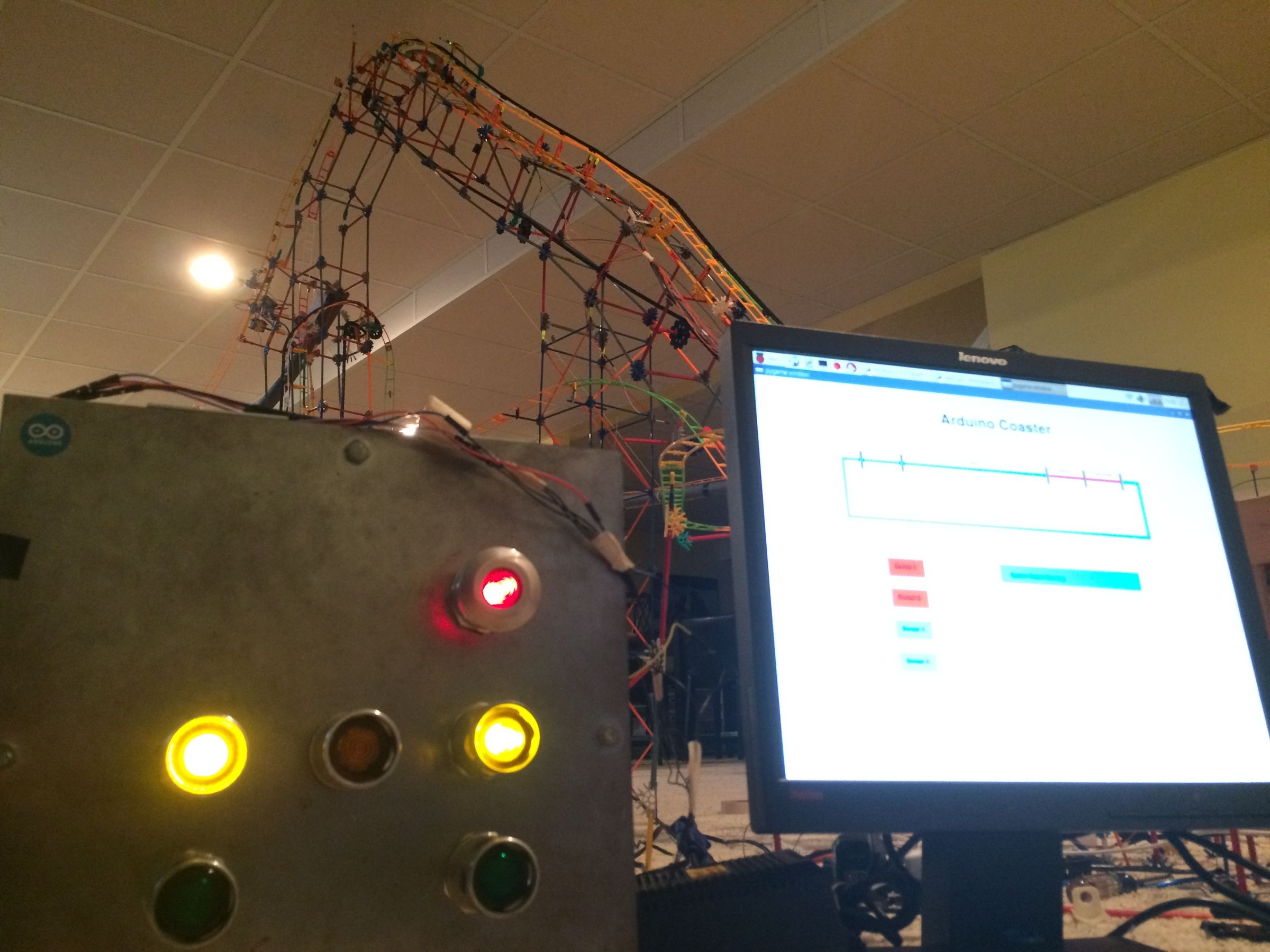 Fully Automated Arduino Roller Coaster Control System 16 Steps