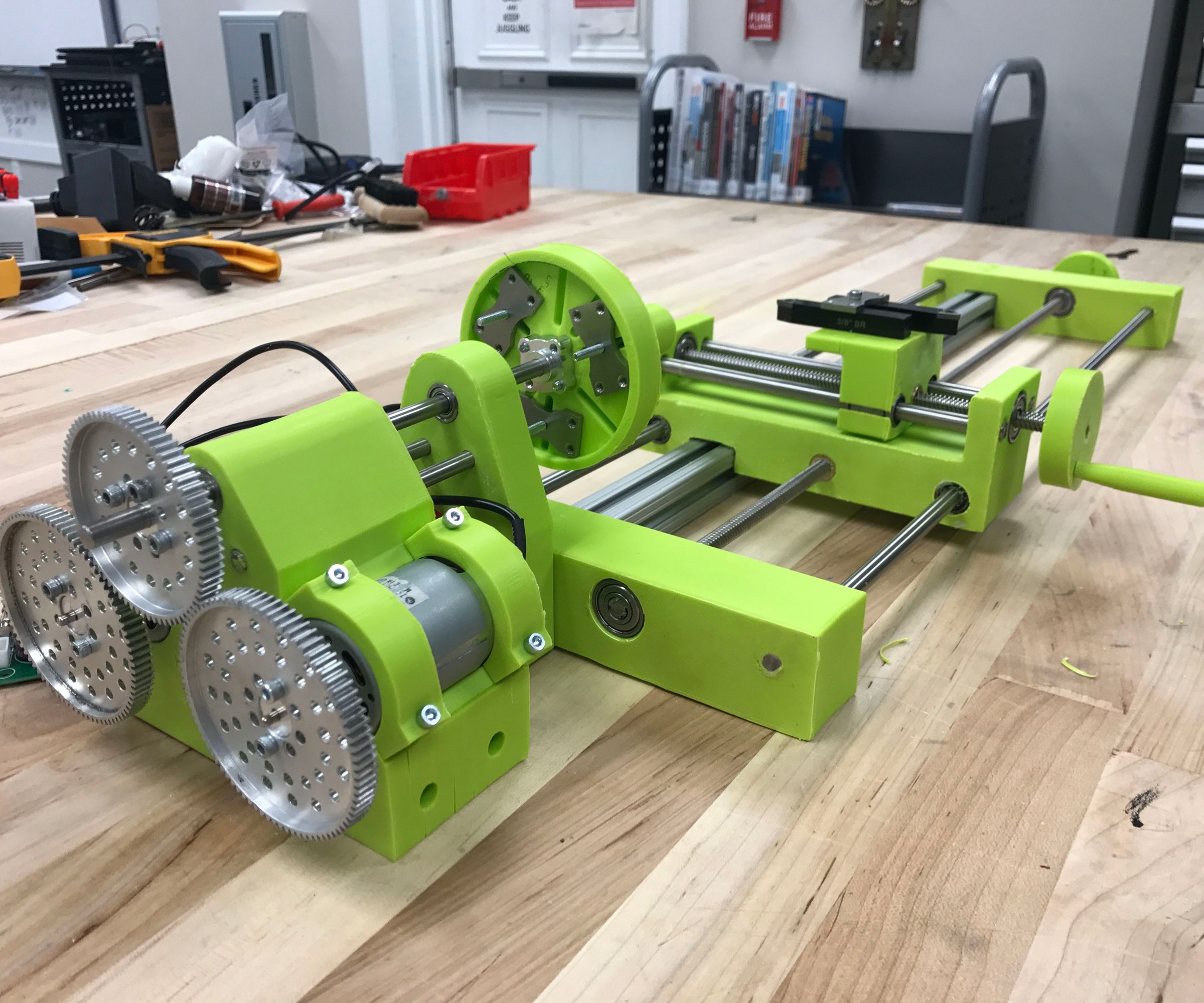3d printed lathe DIY Project DIY Project Image