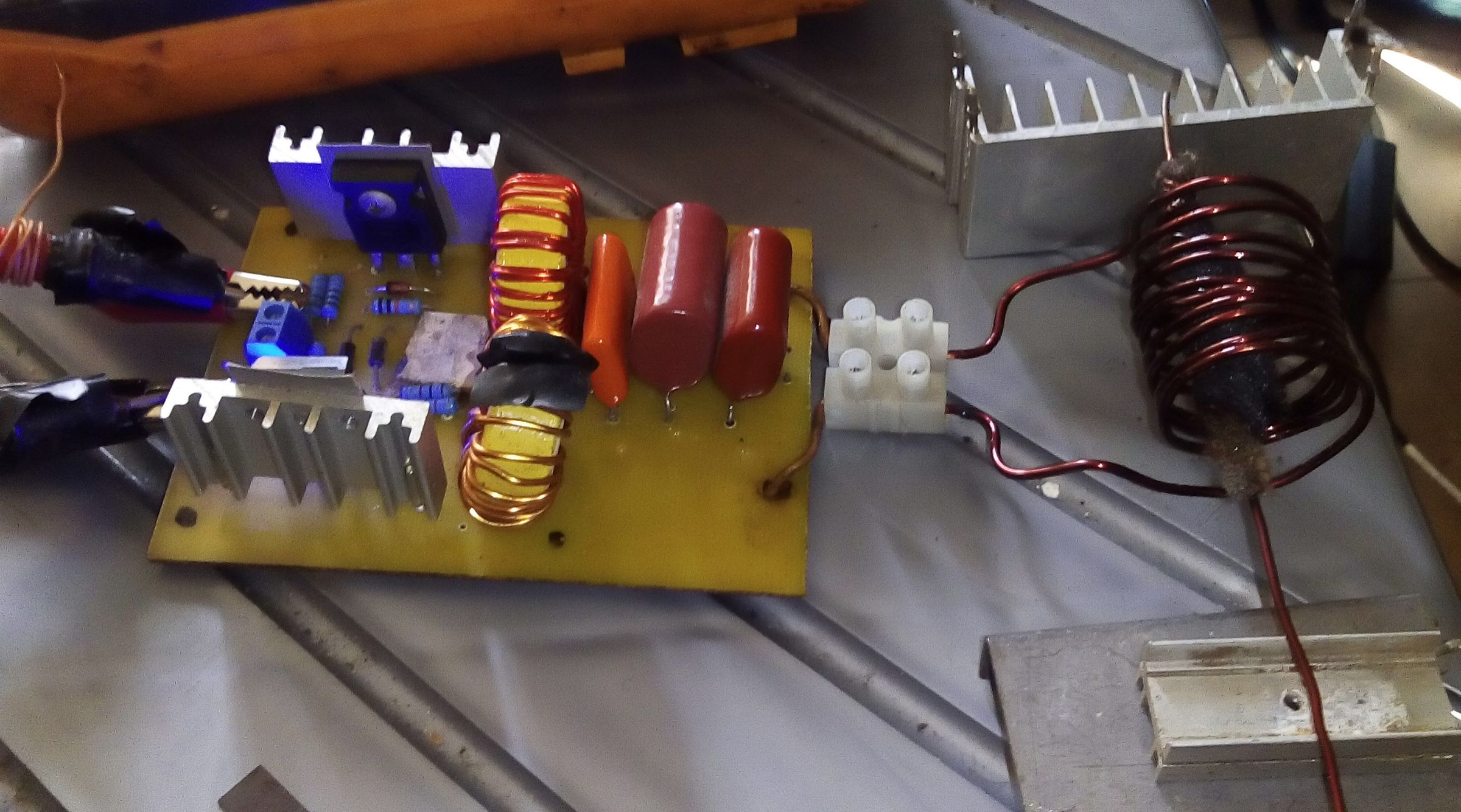 Simple DIY Induction Heater With ZVS Driver 3 Steps Instructables