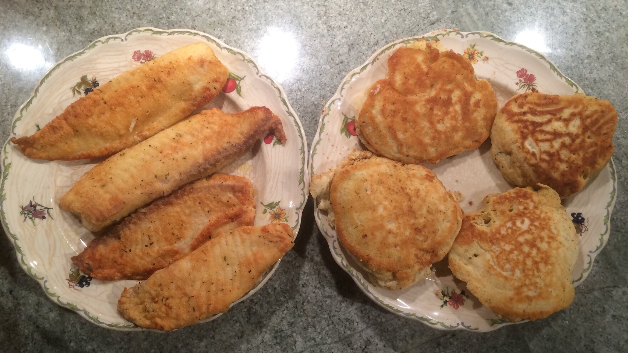 Breaded Tilapia and Doughie Cakes! 4 Steps Instructables