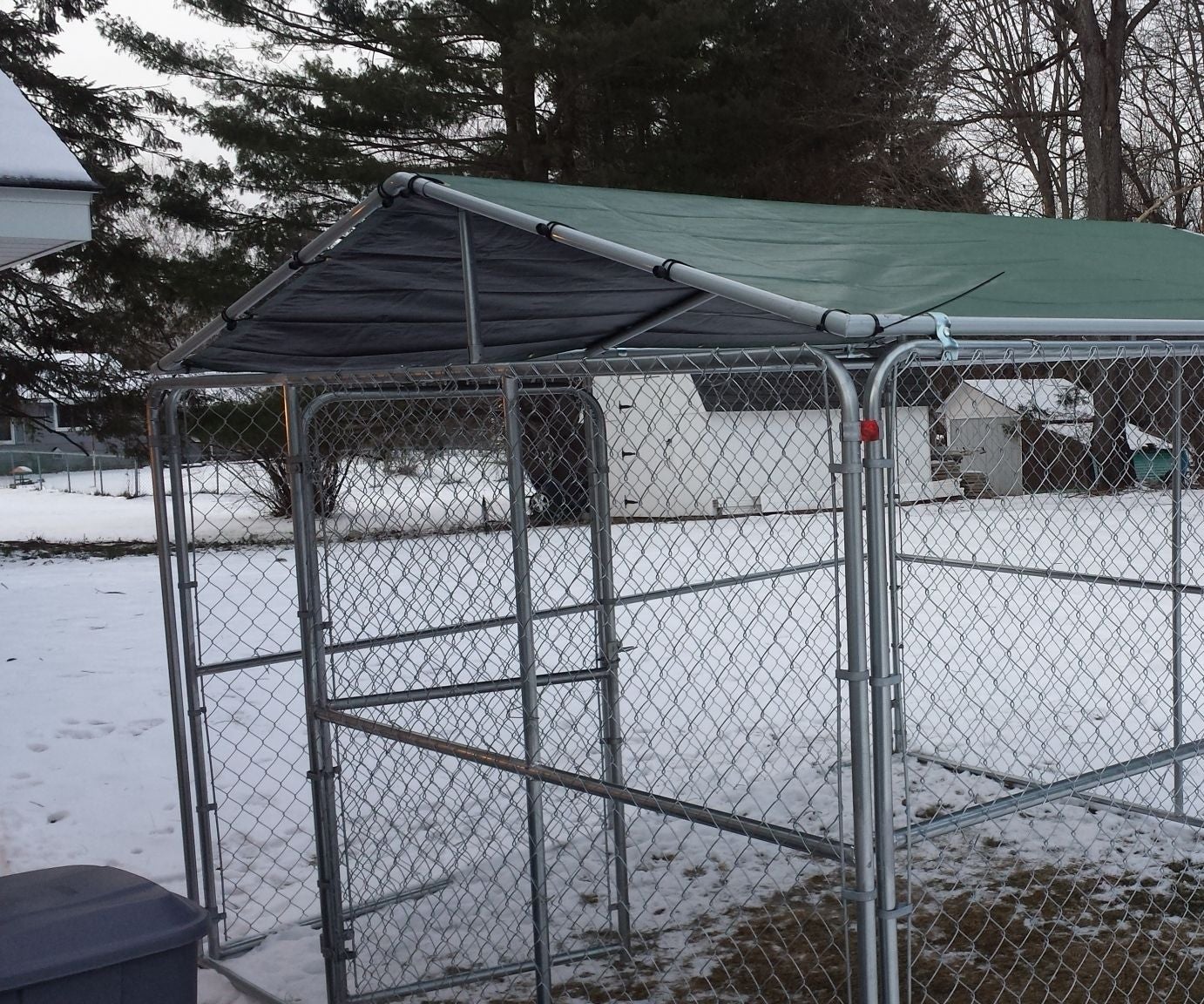 Winterproof Your Dog Kennel Instructables