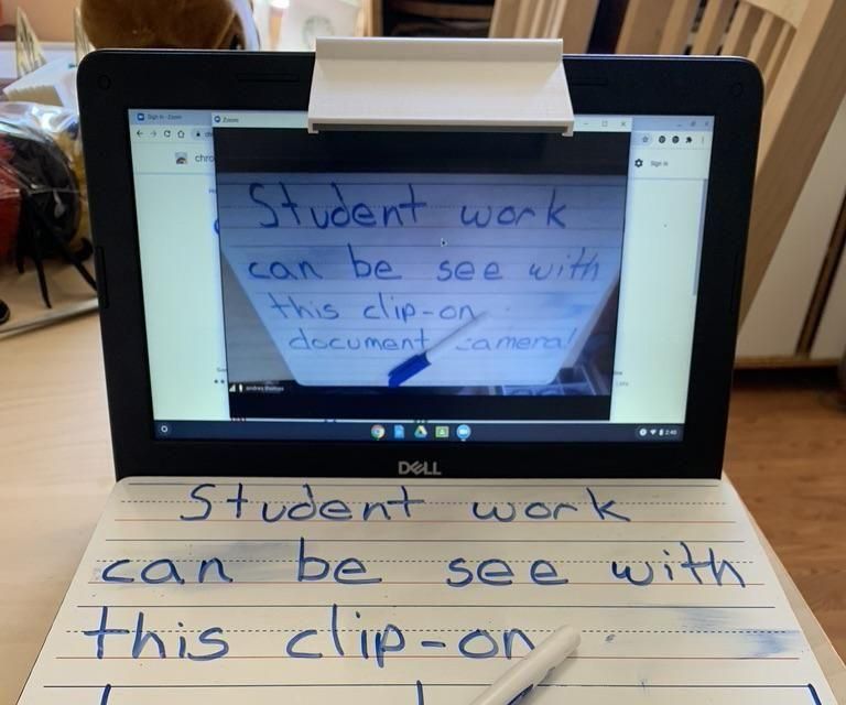 $3 clip on document camera DIY Project DIY Project Image