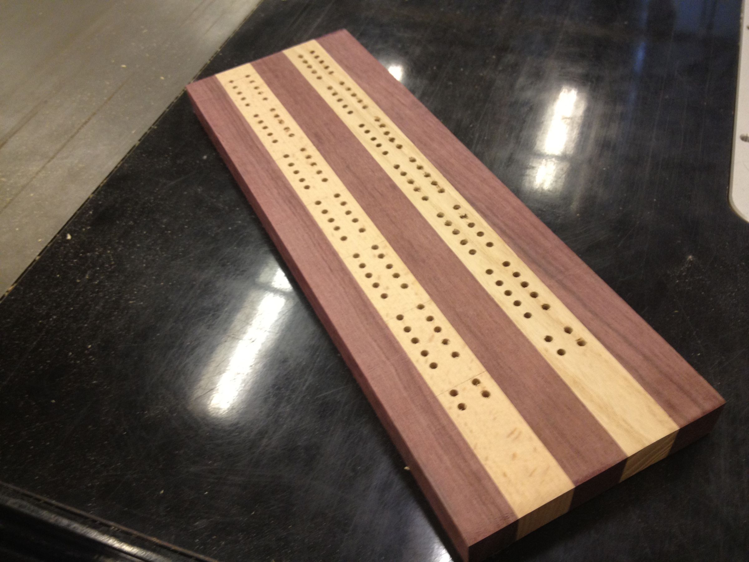 Cribbage Board Jig for a Drill Press 6 Steps (with Pictures
