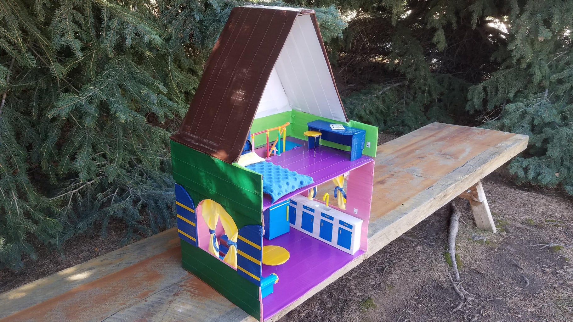 Cardboard Doll House : 20 Steps (with Pictures) Instructables Cardboard Doll House : 20 Steps (with Pictures) Instructables