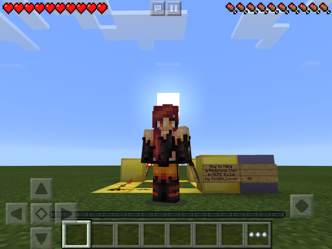 How To Make A Redstone Clock In Minecraft Pe 0 13 0 5 Steps Instructables How To Make A Redstone Clock In Minecraft Pe 0 13 0 5 Steps Instructables