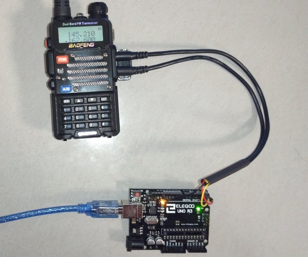 Programming Cable for Baofeng UV-5R Radio With Arduino