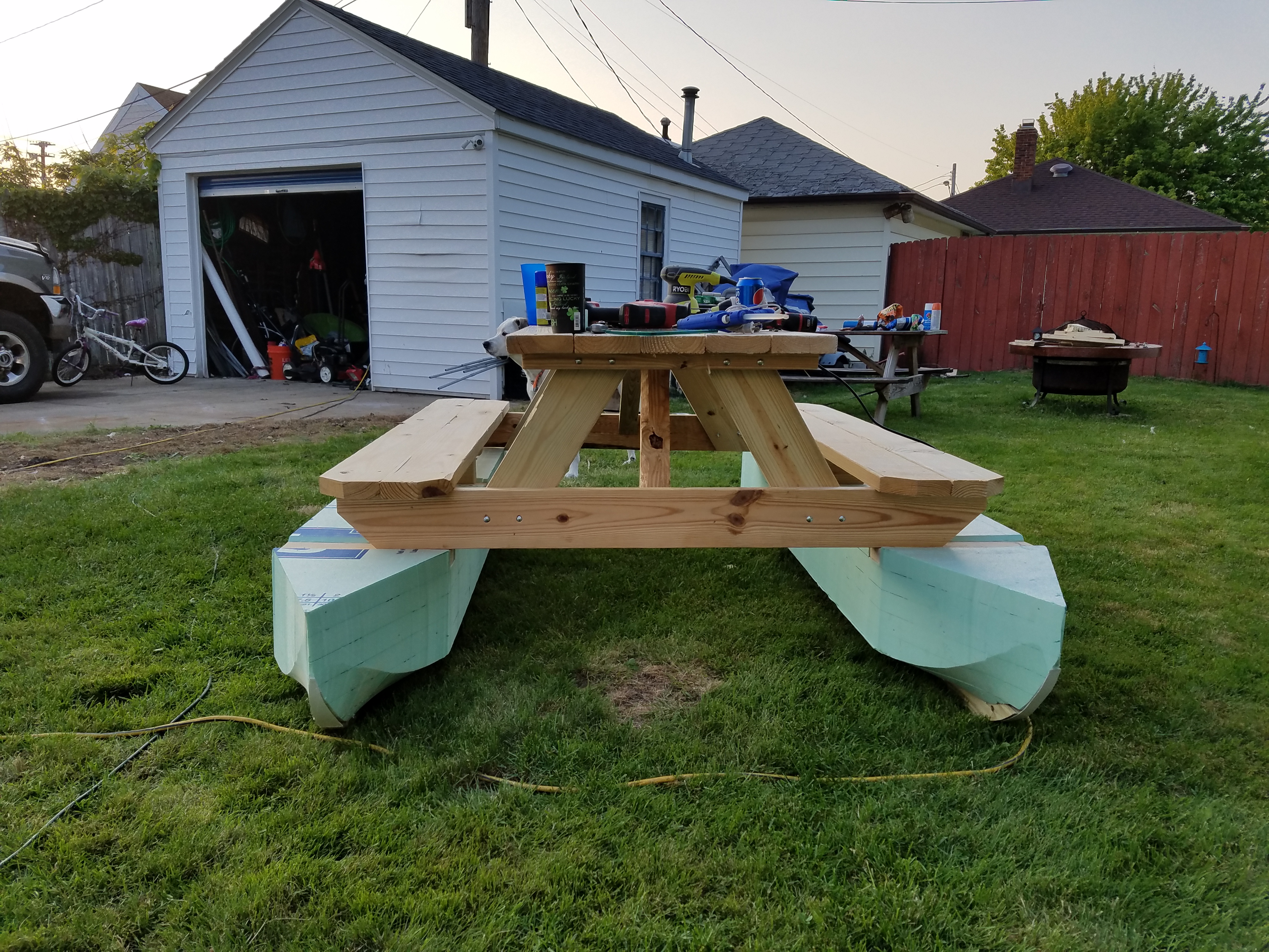 Pontoon Boat Picnic Table 8 Steps (with Pictures) Instructables