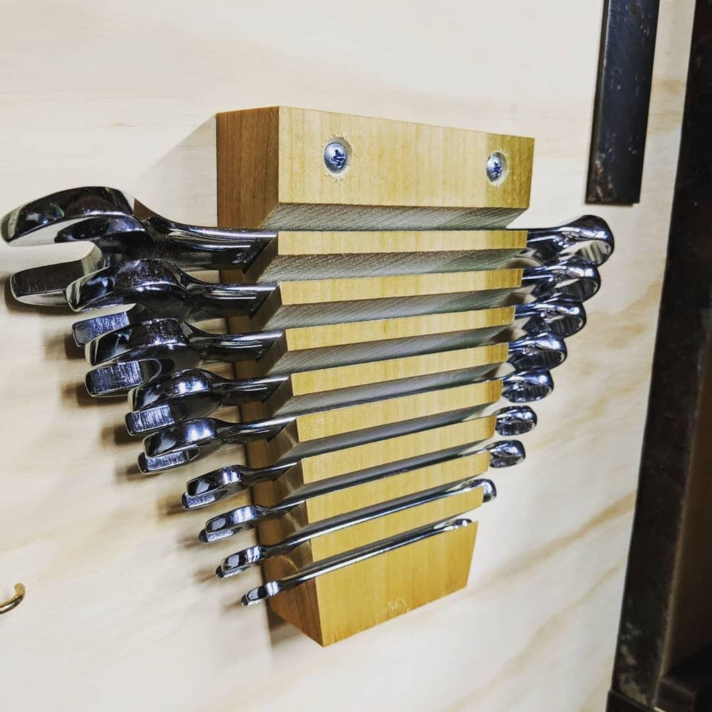 Diy wrench organizer Clearance
