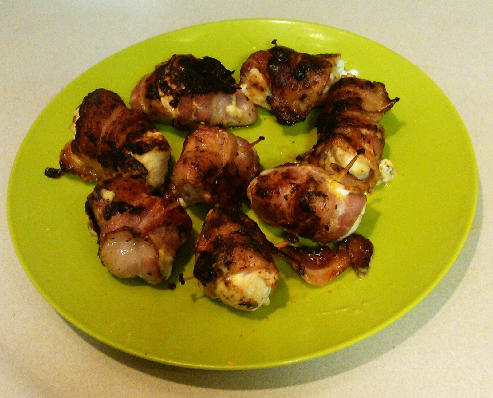 Baconwrapped Jalapeno Chicken Bites 22 Steps Instructables
