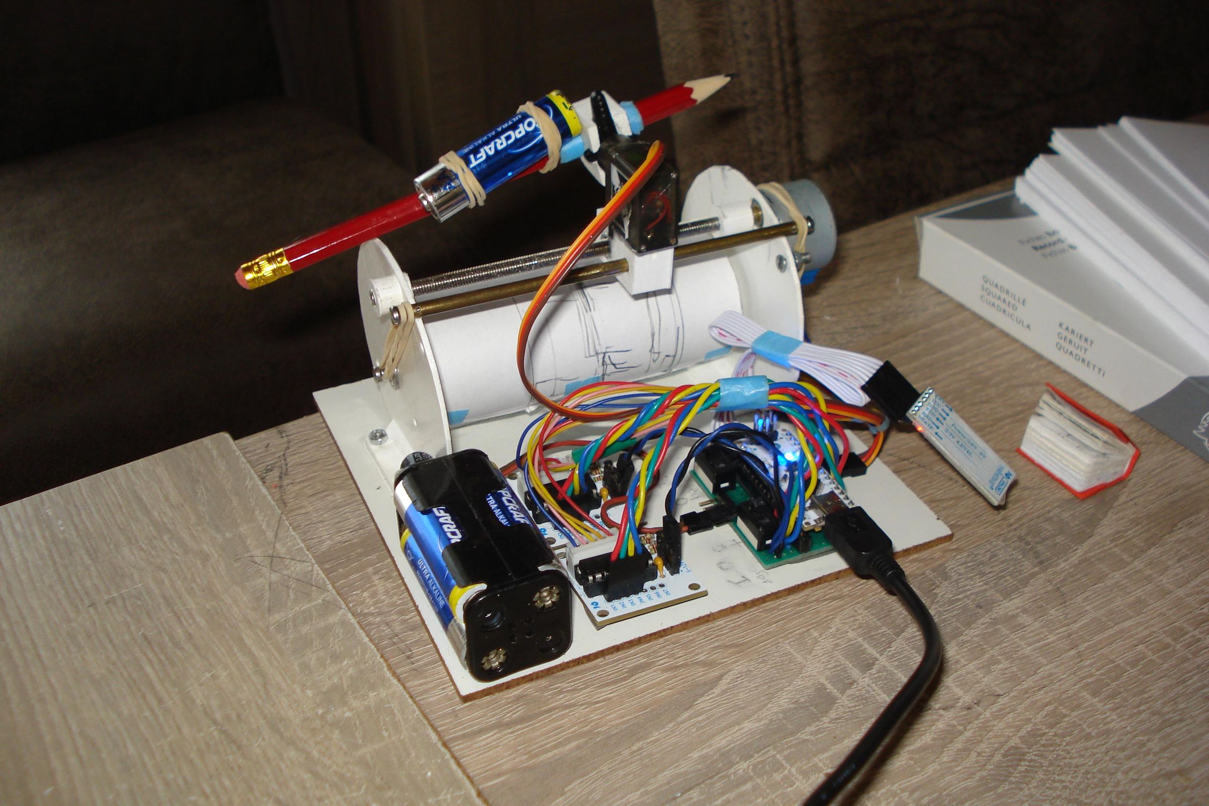 CNC Drum Plotter 13 Steps (with Pictures) Instructables