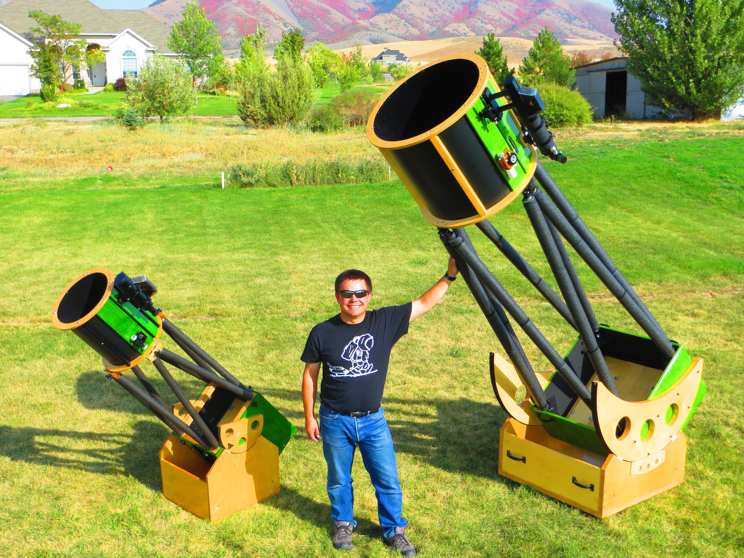 DIY Dobsonian mount... Reflectors Cloudy Nights