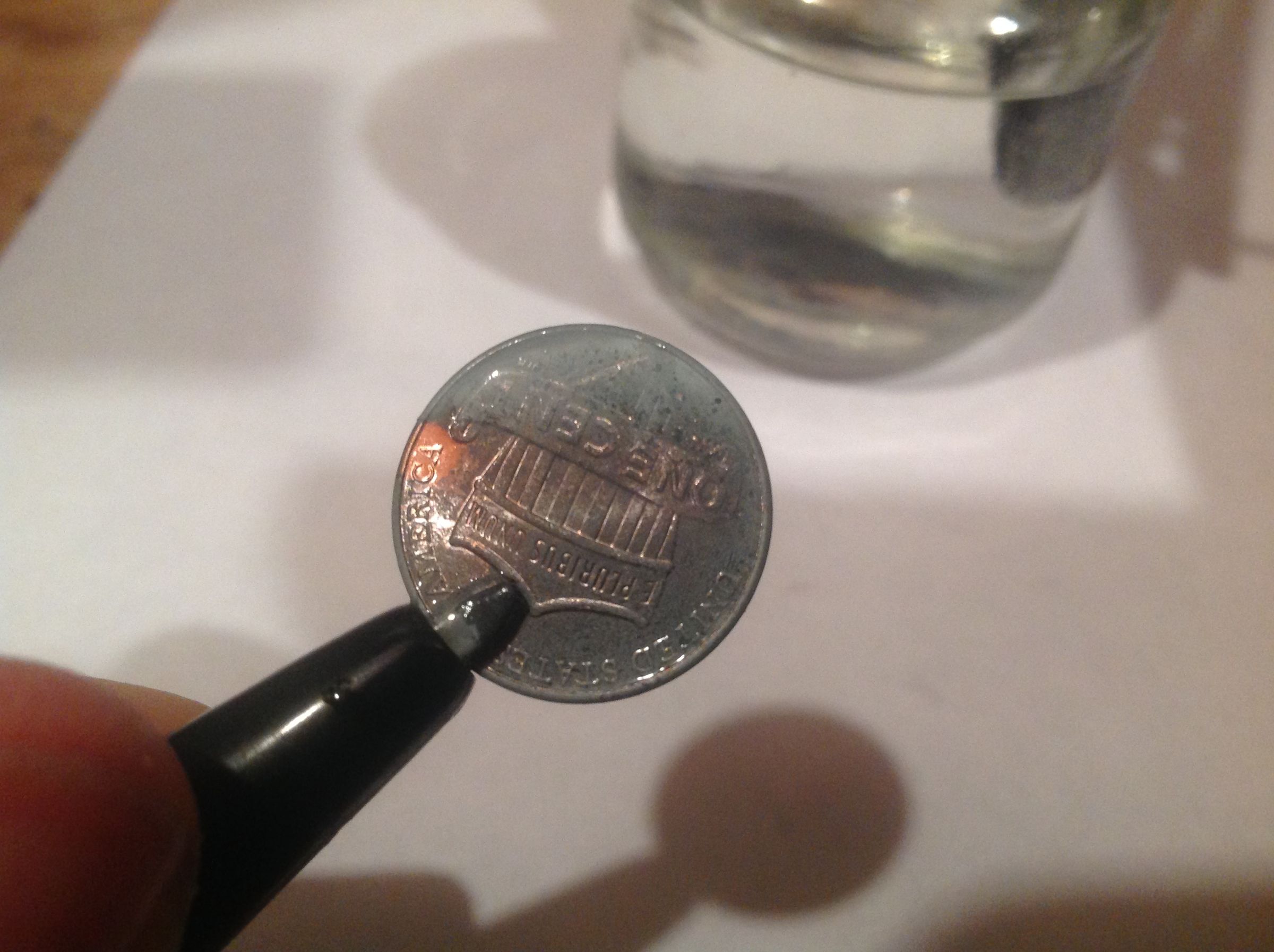 Make SilverColored Pennies! 5 Steps Instructables