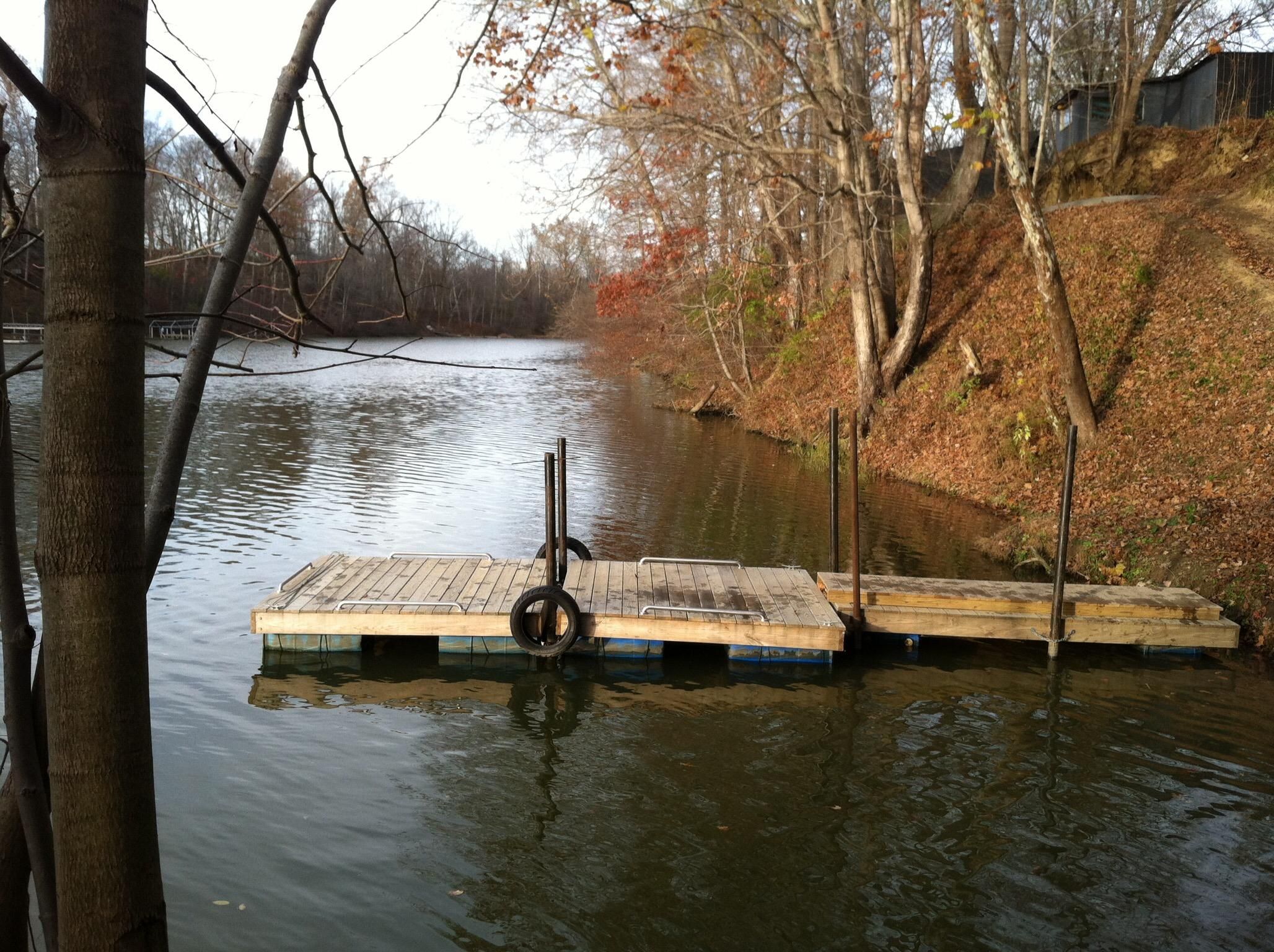 Floating Dock With Barrels Updated 9 Steps With Pictures Instructables