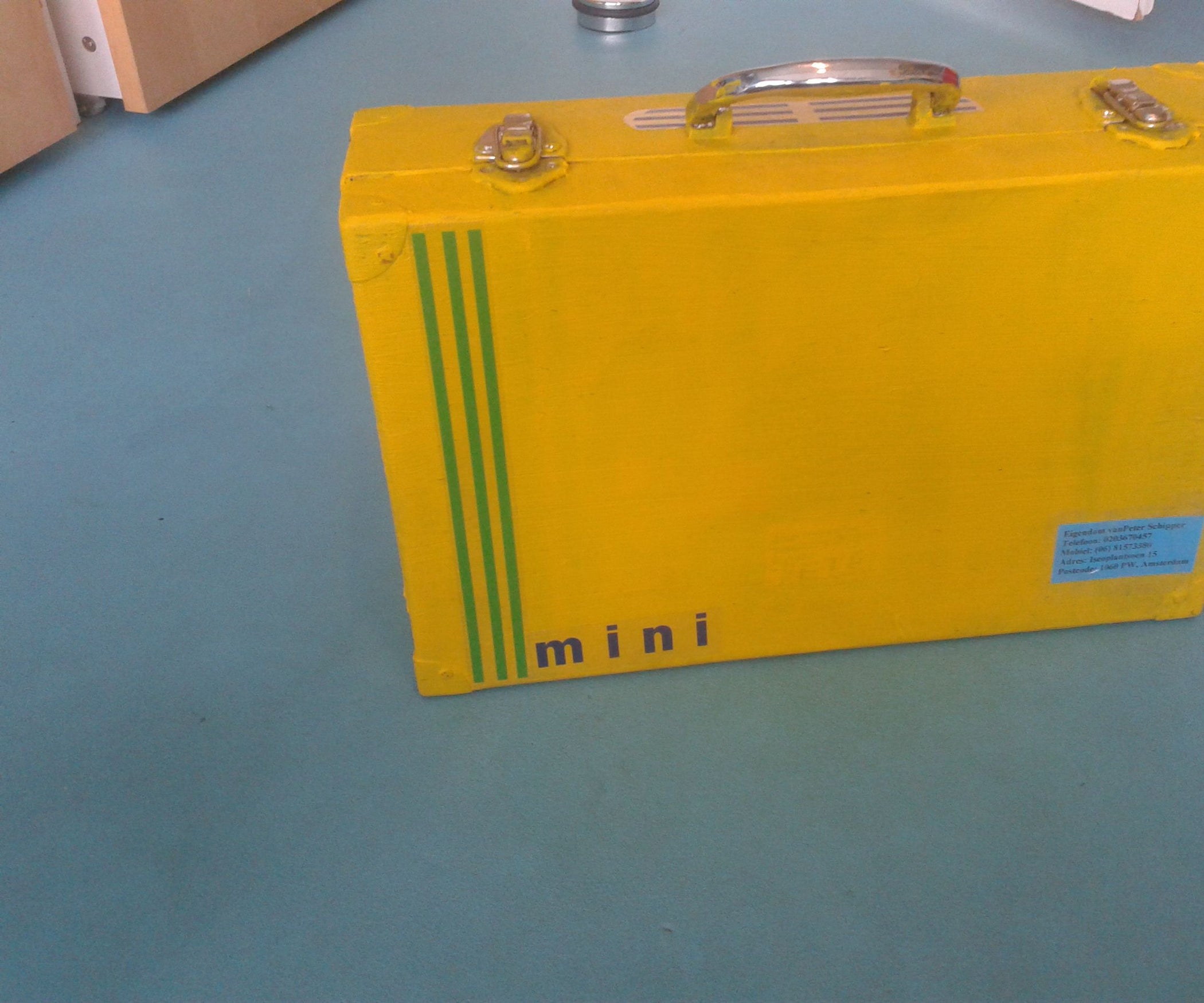 Rc Suitcase/ Travel Case Cheap 4 Steps Instructables