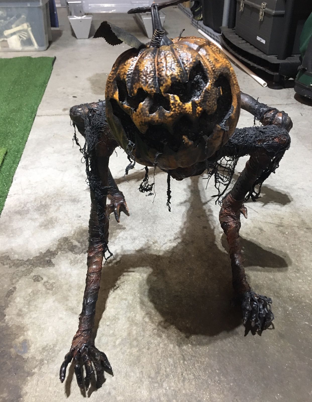 Halloween Pumpkin Creeper 5 Steps (with Pictures) Instructables