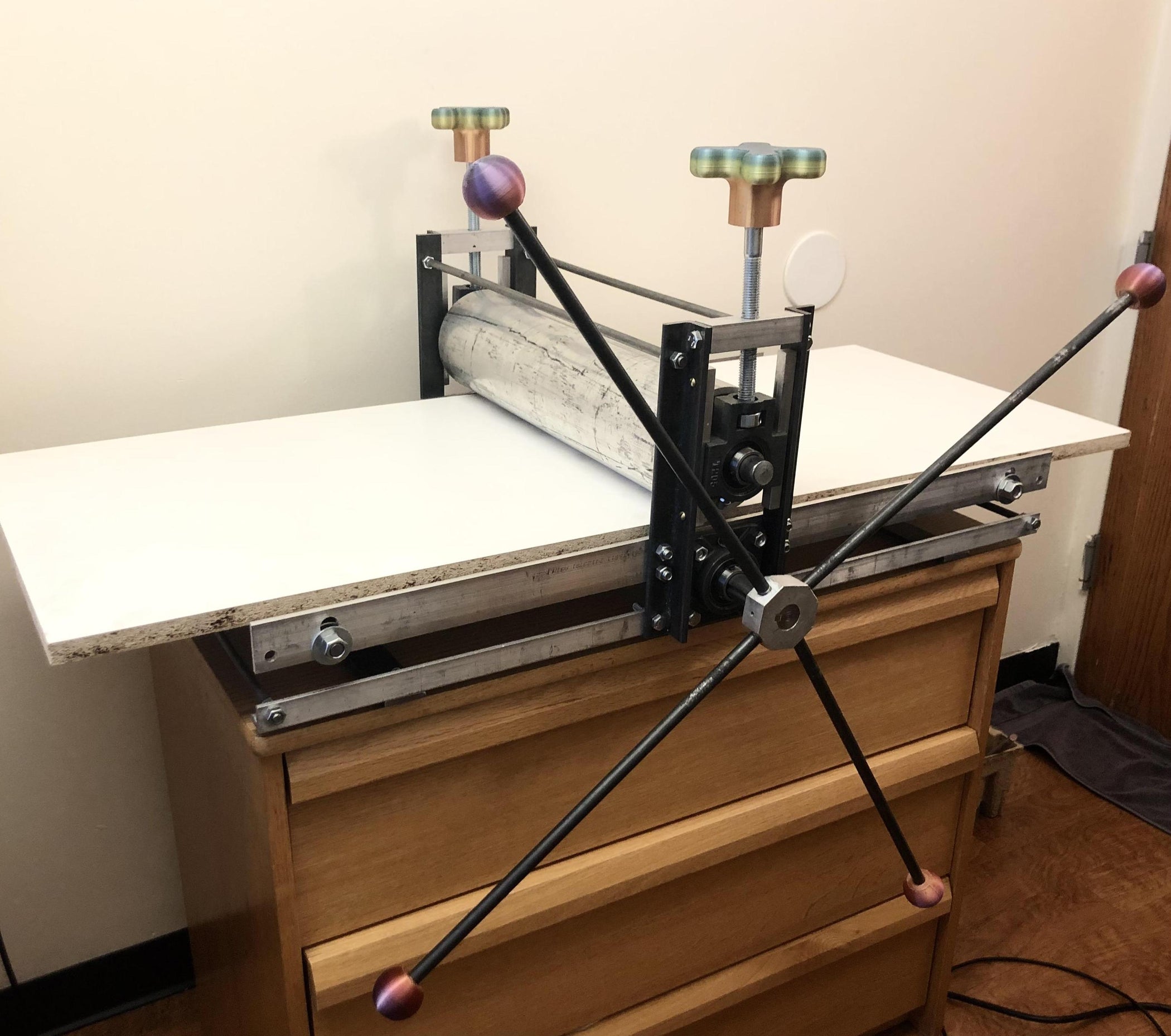 Build a Printmaking Press! 33 Steps (with Pictures) Instructables