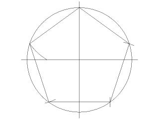 photo How To Draw Pentagon On Graph Paper drawing a pentagon 7 steps