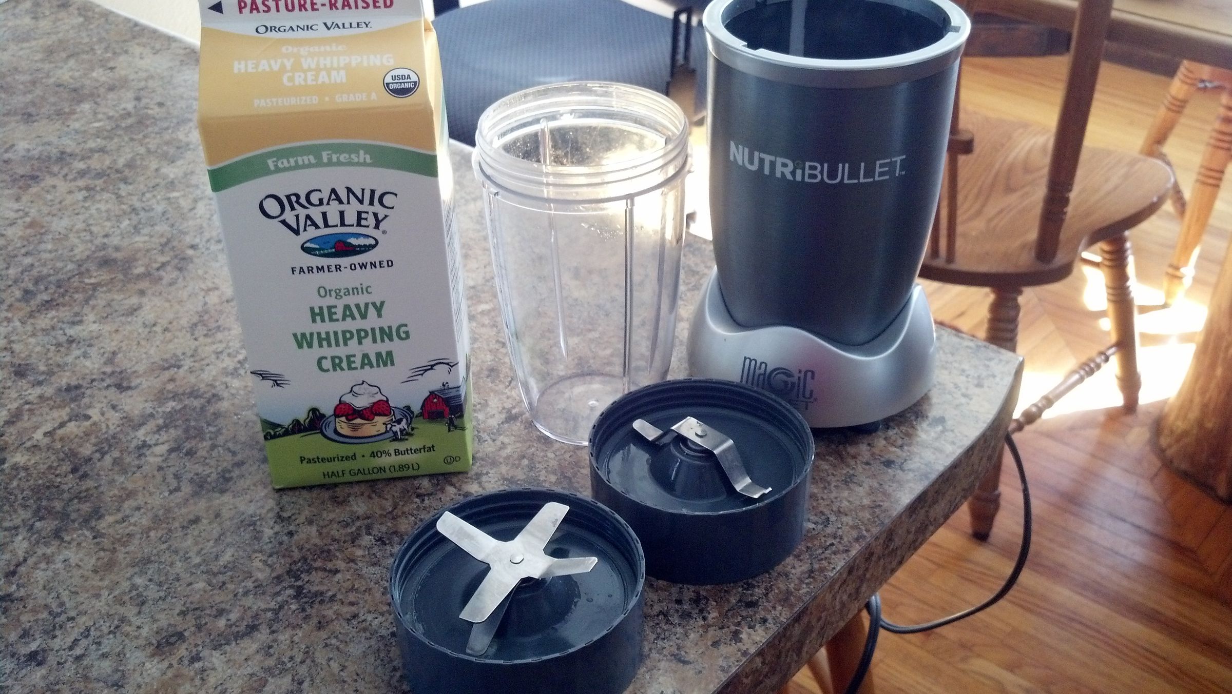Making Butter Using Your Nutribullet 5 Steps (with Pictures