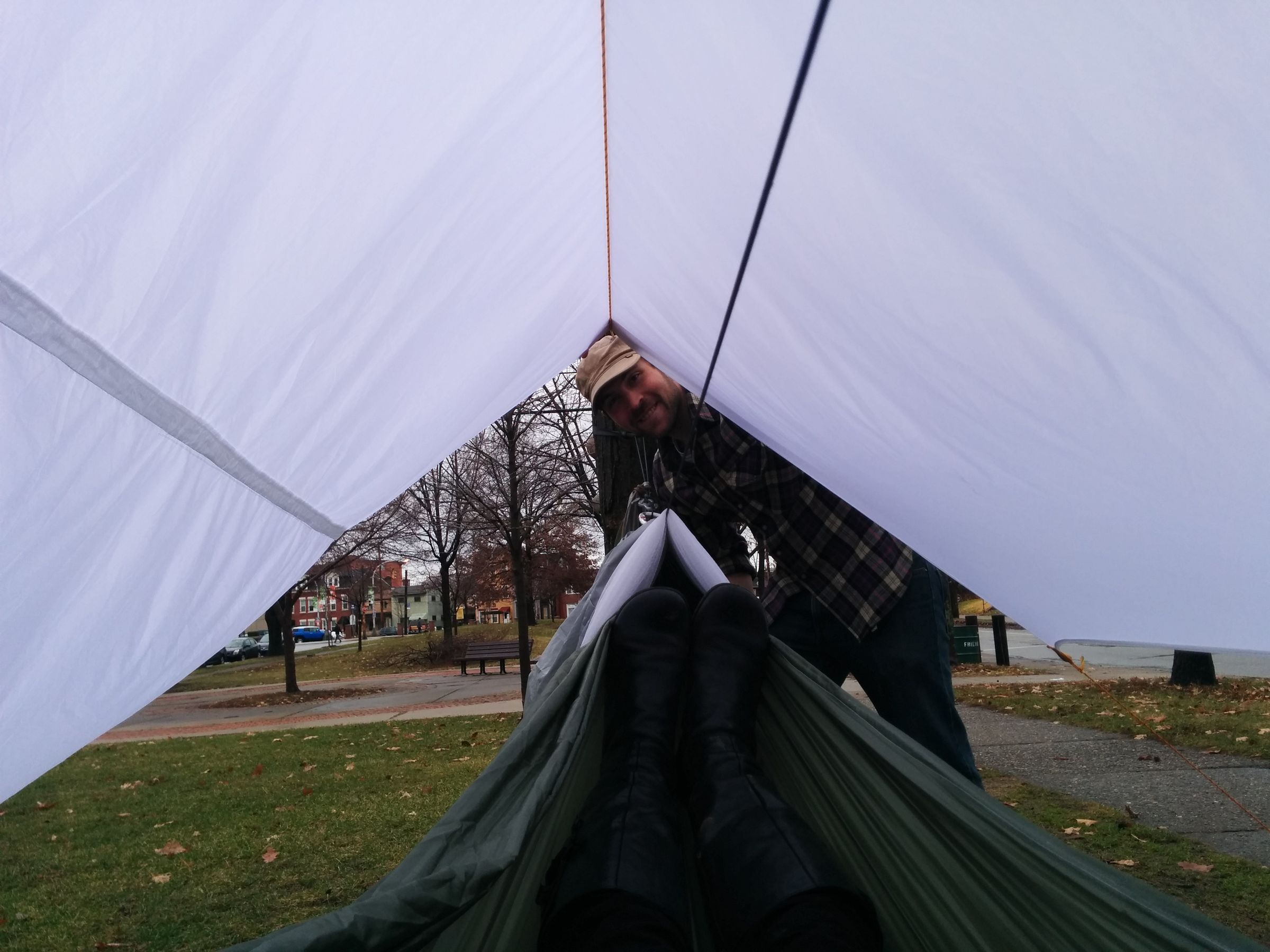 Complete Camping Hammock With Screen and Rainfly 10 Steps (with