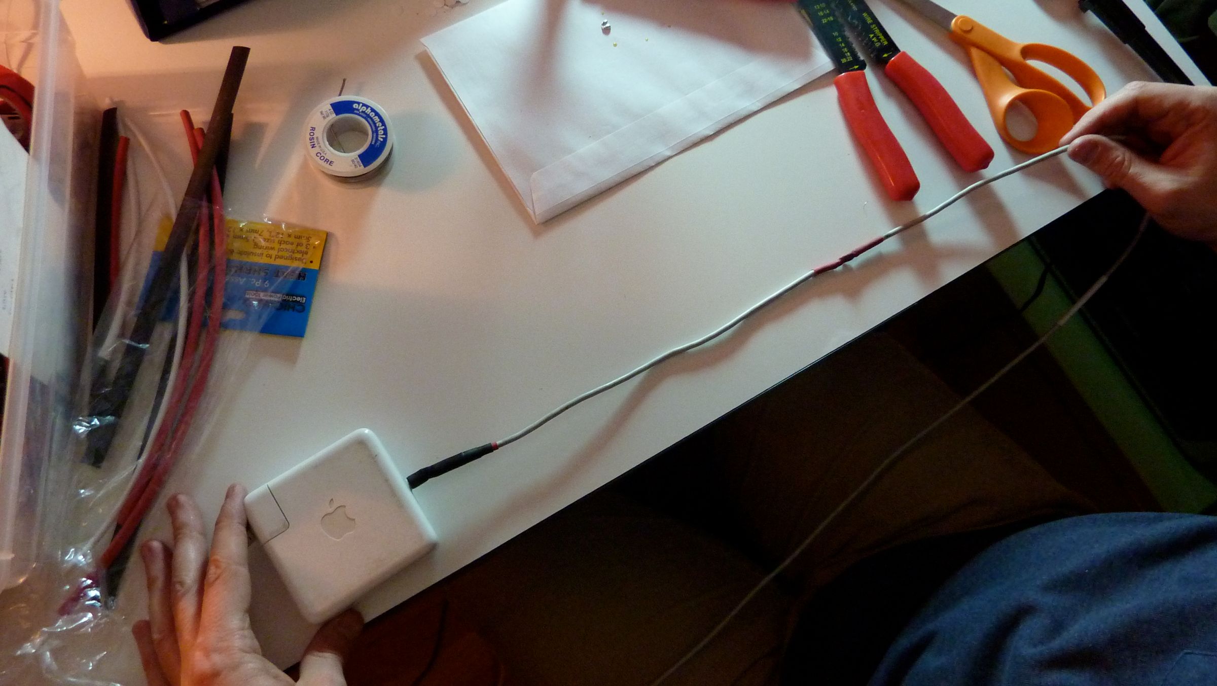 Apple Macbook Power Cord Repair 4 Steps Instructables