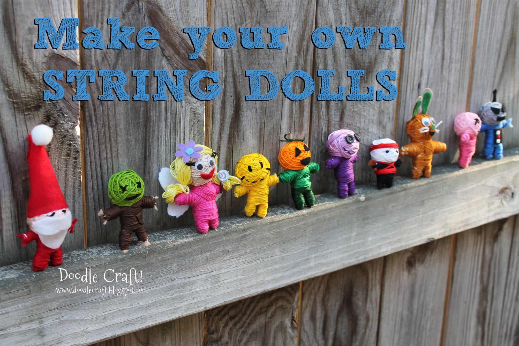 String Voodoo Dolls! 8 Steps (with Pictures) Instructables