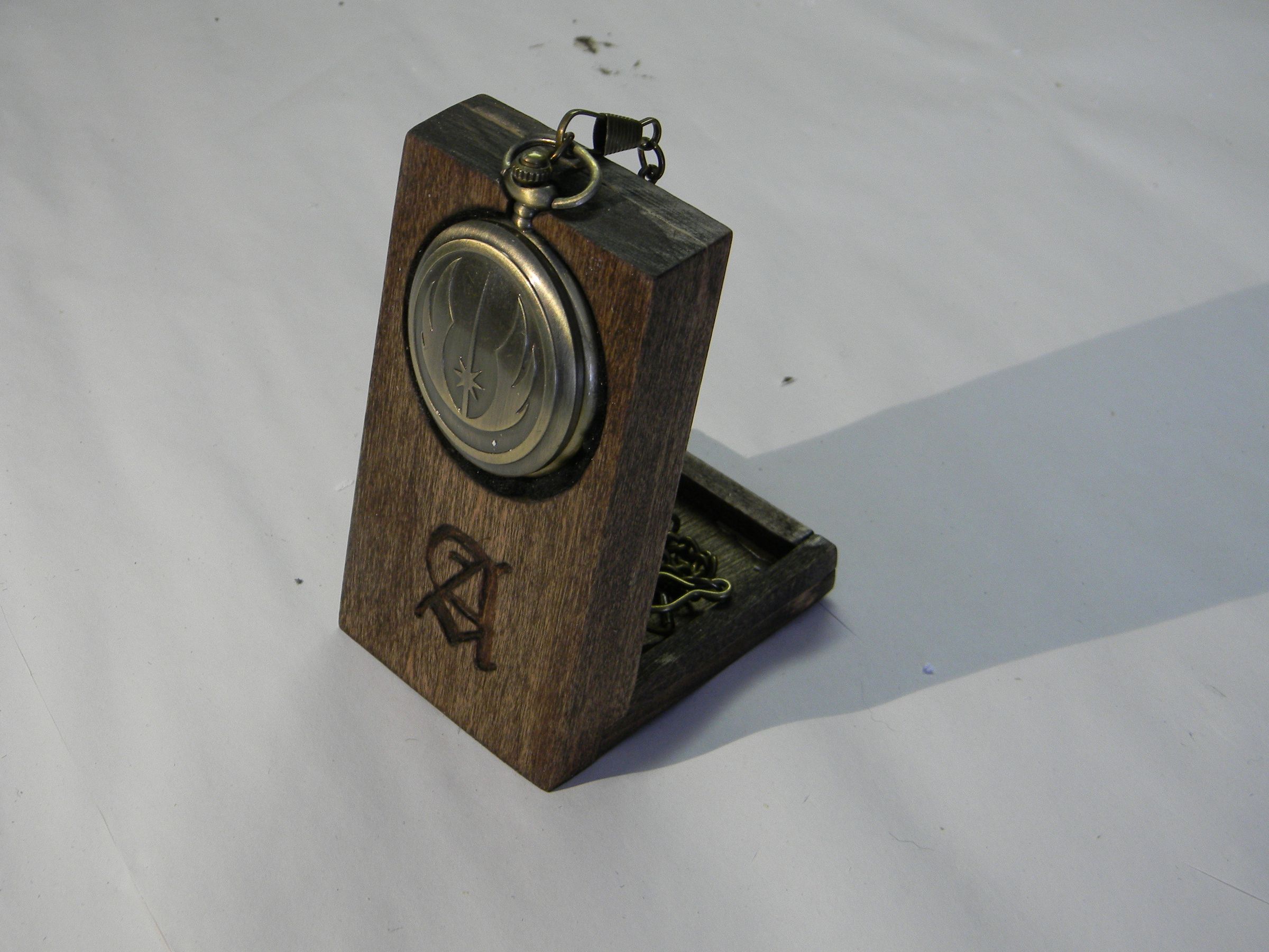 pocket watch display case