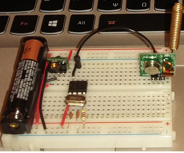 Wireless Communication Using Cheap 433MHz RF Modules and Pic Microcontrollers. Part 1