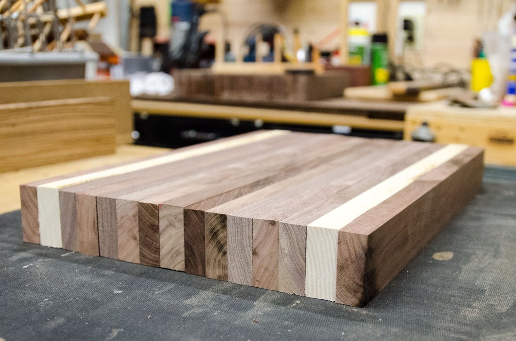 Rustic Walnut Butcher Block Countertop