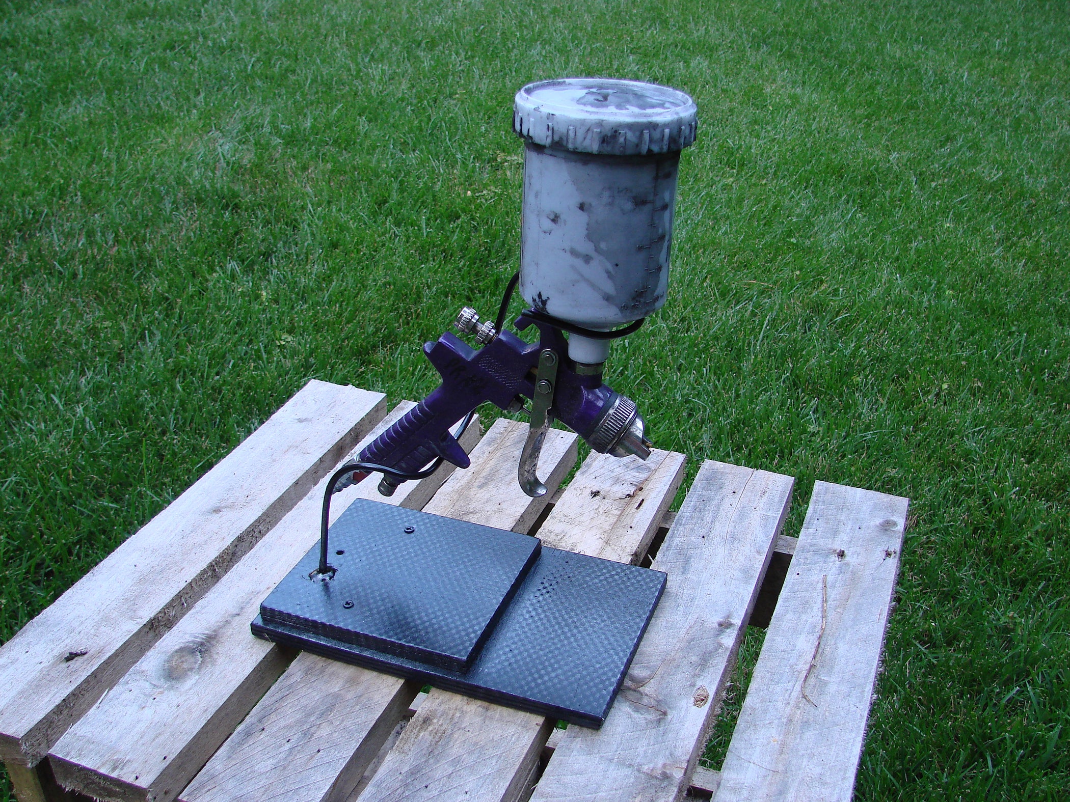 Spray Gun Stand 5 Steps (with Pictures) Instructables