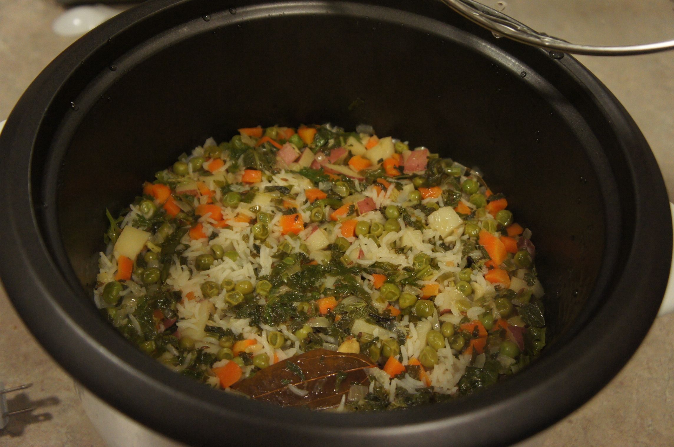 Vegetable Rice Cooked With Coconut Milk 3 Steps Instructables