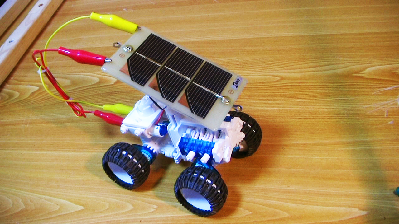 4w-drive educational salt & solar powered car DIY Project DIY Project Image