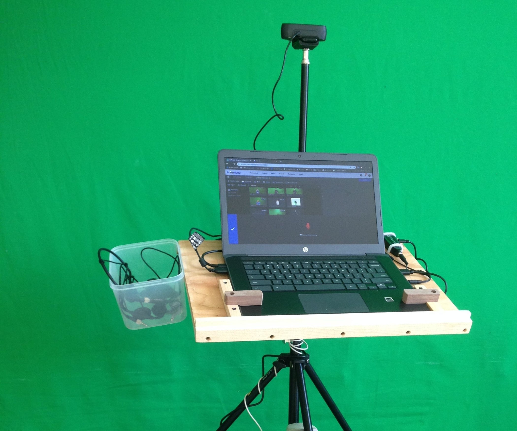 Classroom Video / Green Screen Mobile Recording Studio 6 Steps (with