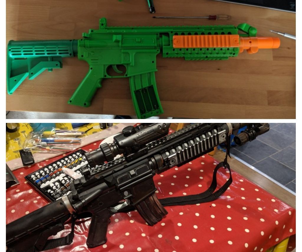 Toy Assault Rifle Mod 7 Steps Instructables