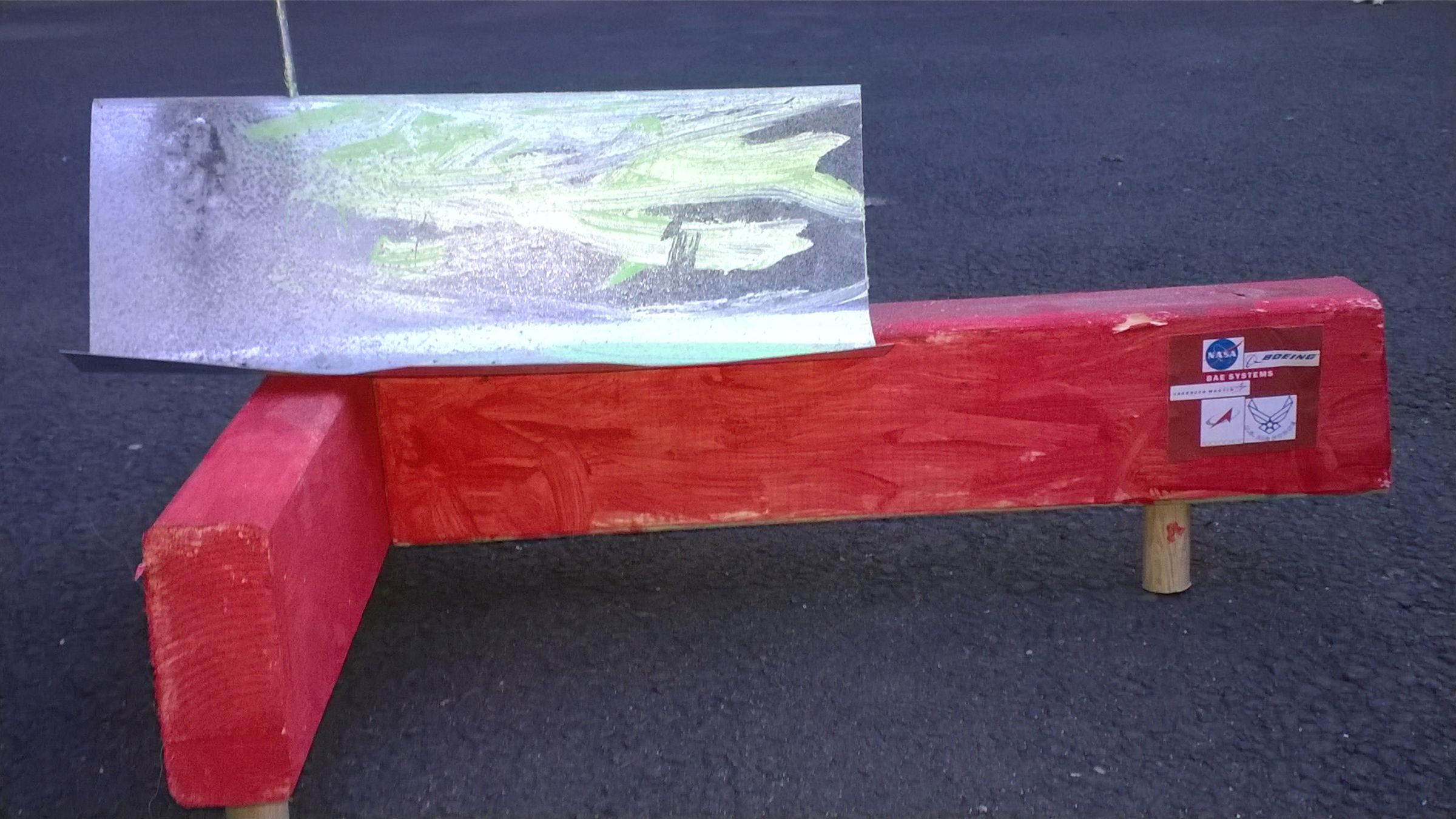 Awesome Model Rocket Scratch Built From ReadilyAvailable Materials