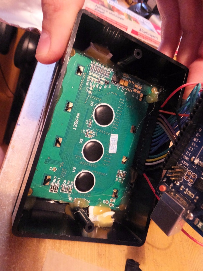 Arduino GPS Speedometer With a Ks0108 128x64 GLCD (display) 10