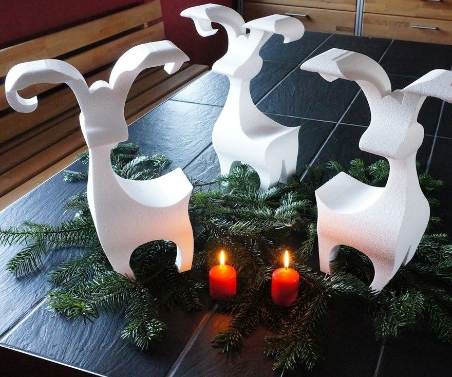 3d foam cut ibex DIY Project DIY Project Image