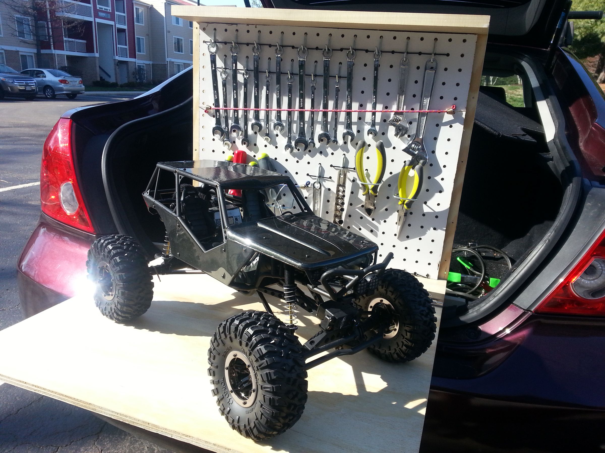 rc car workbench