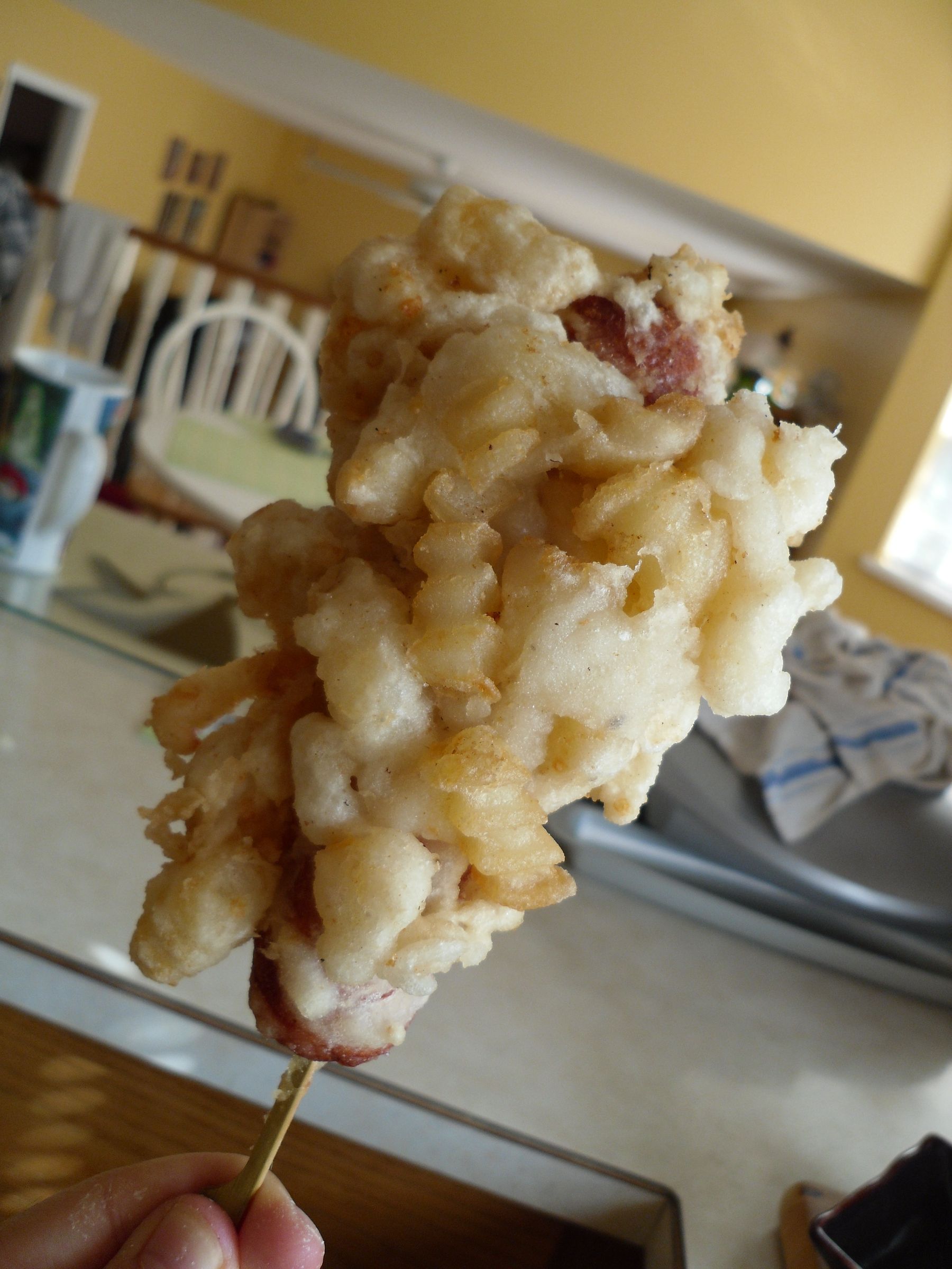 Hot Dog Meal on a Stick