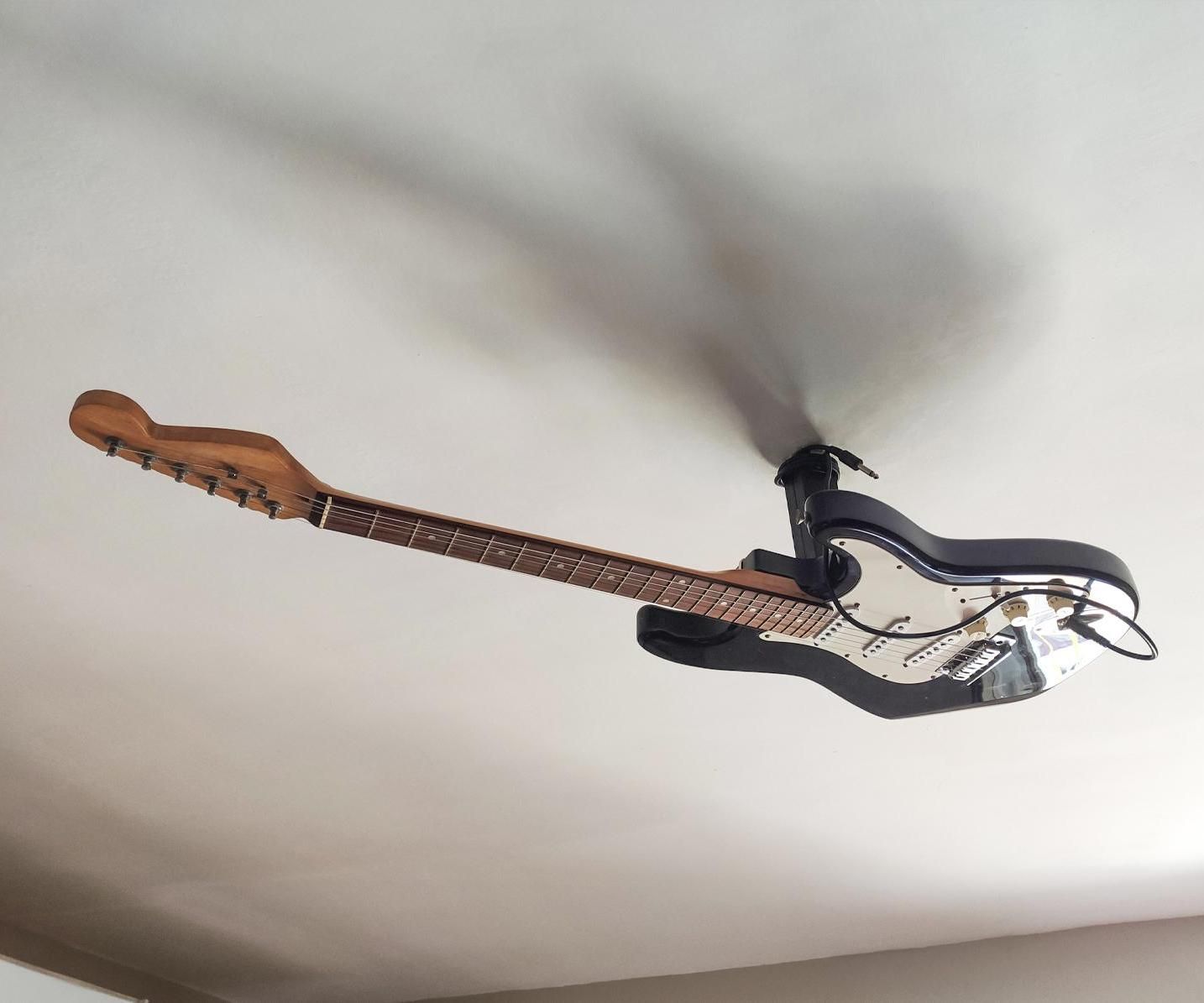 Ceiling Lamp From an Old Guitar 7 Steps (with Pictures) Instructables