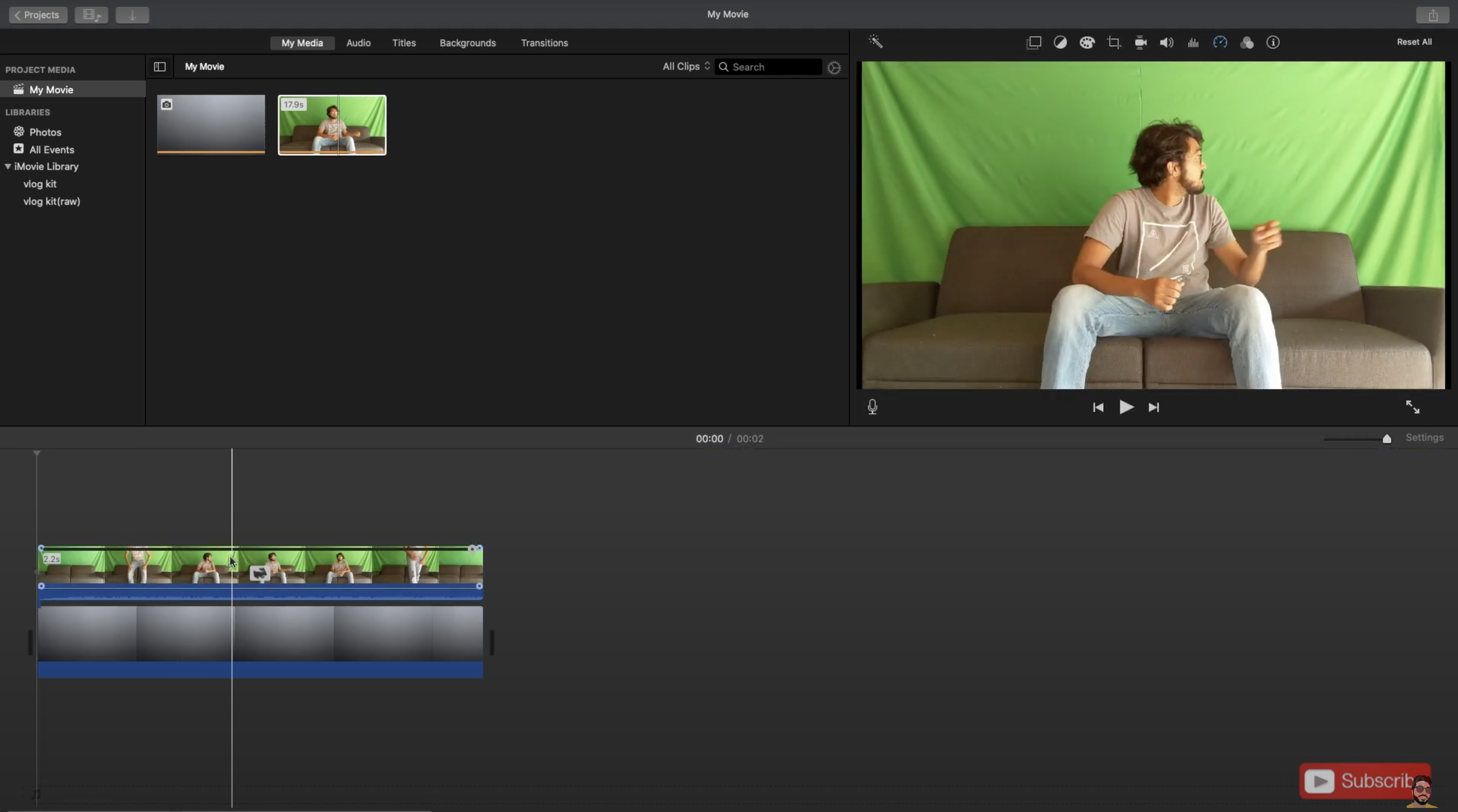 Green Screen Fix for IMovie 6 Steps Instructables
