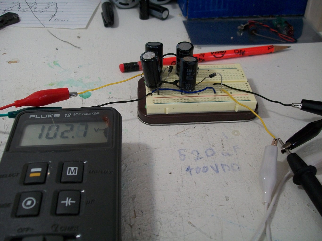 How to Make a Voltage Multiplier : 6 Steps Circuit Diagram