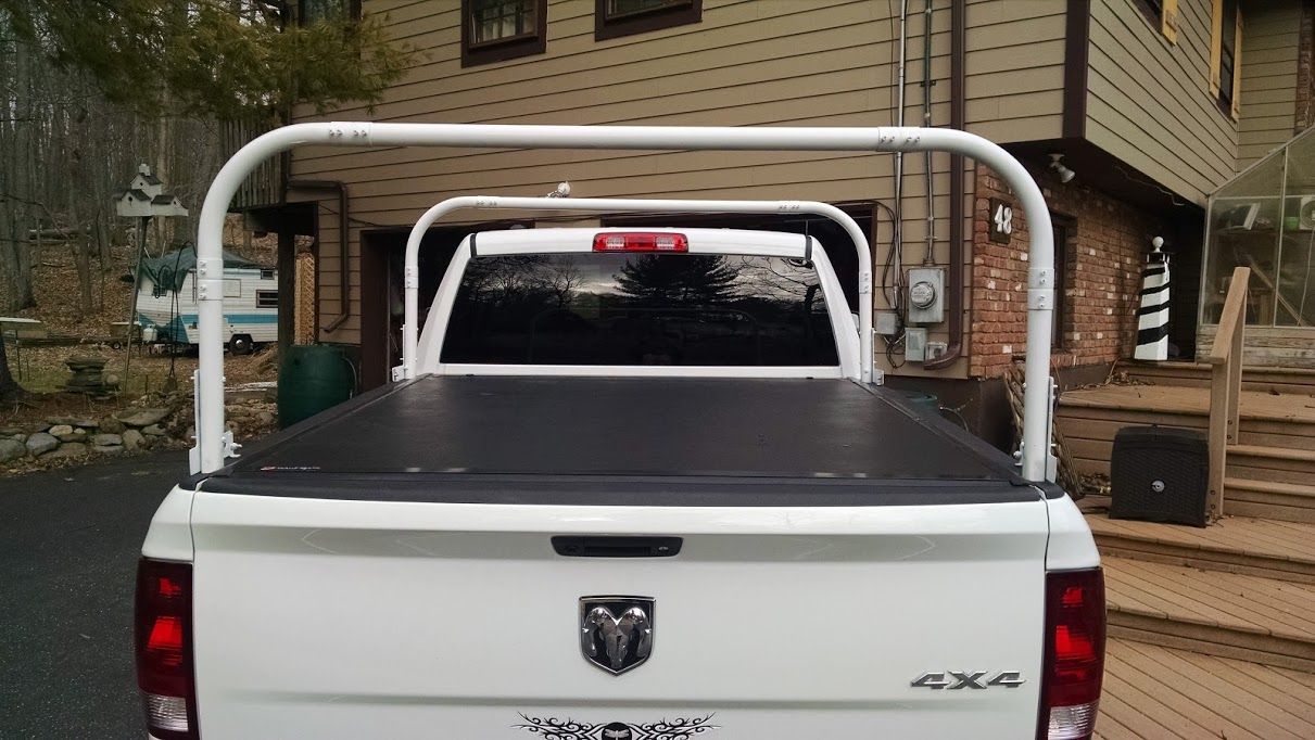 Kayak Truck Rack Works With Tonneau Cover 5 Steps With Pictures Instructables
