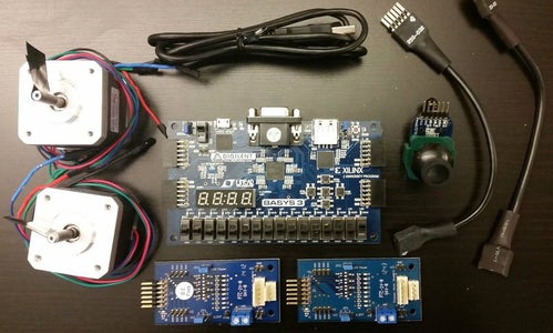 Using a Joystick to Control Stepper Motors With an FPGA : 5 Steps ...