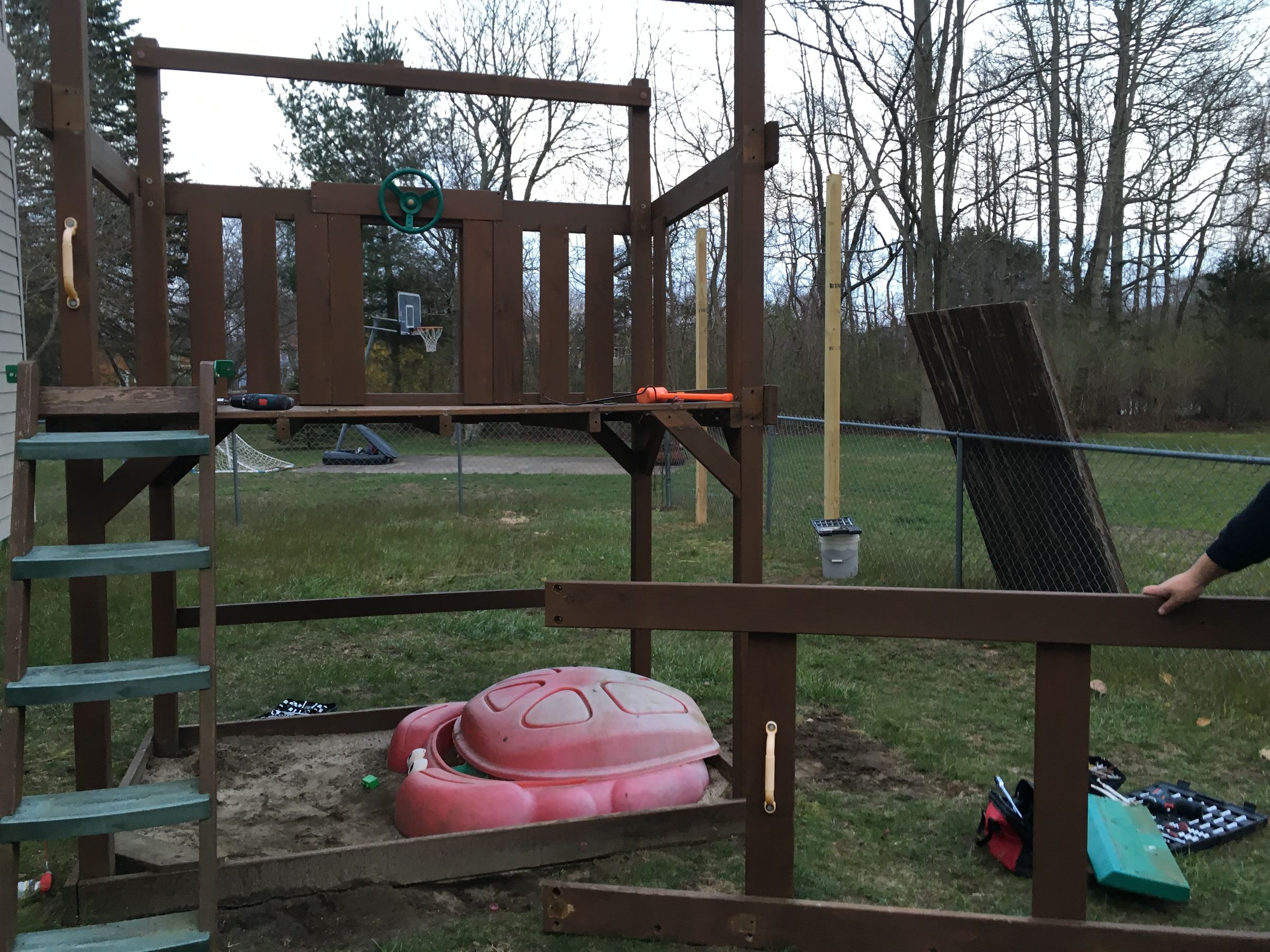 Restoration How to Bring a Cedar Swing Set Back to Life 6 Steps