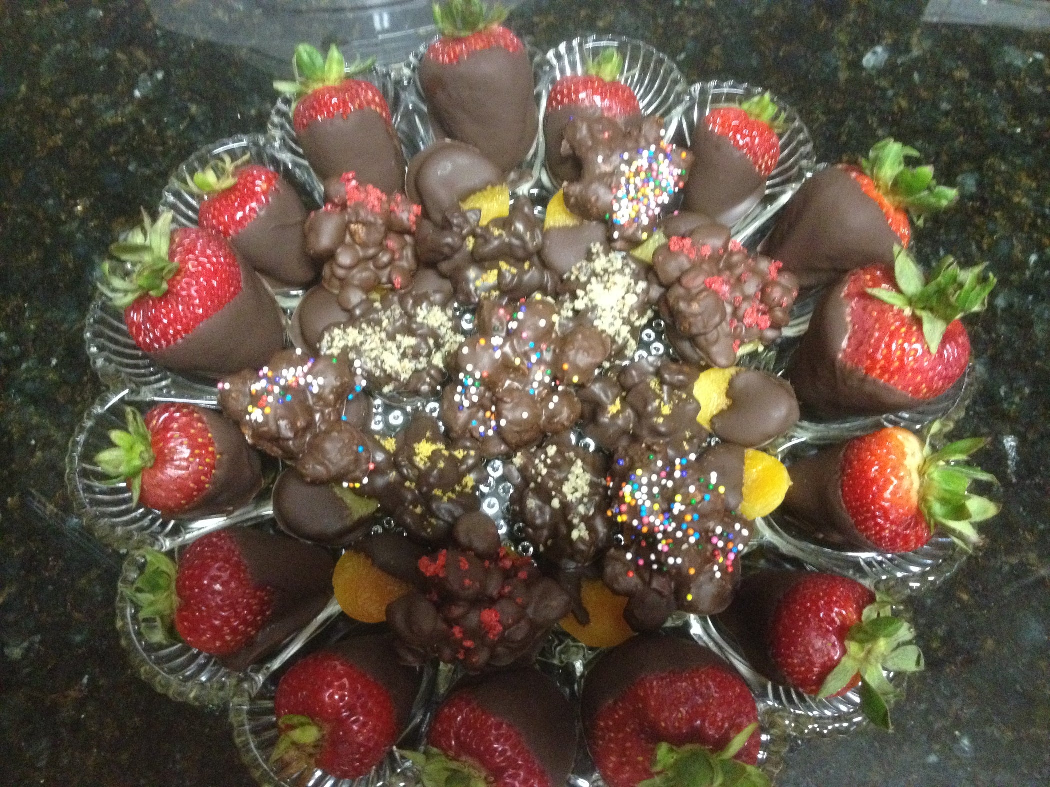 Chocolate Dipped Fruit and Clusters : 14 Steps (with Pictures