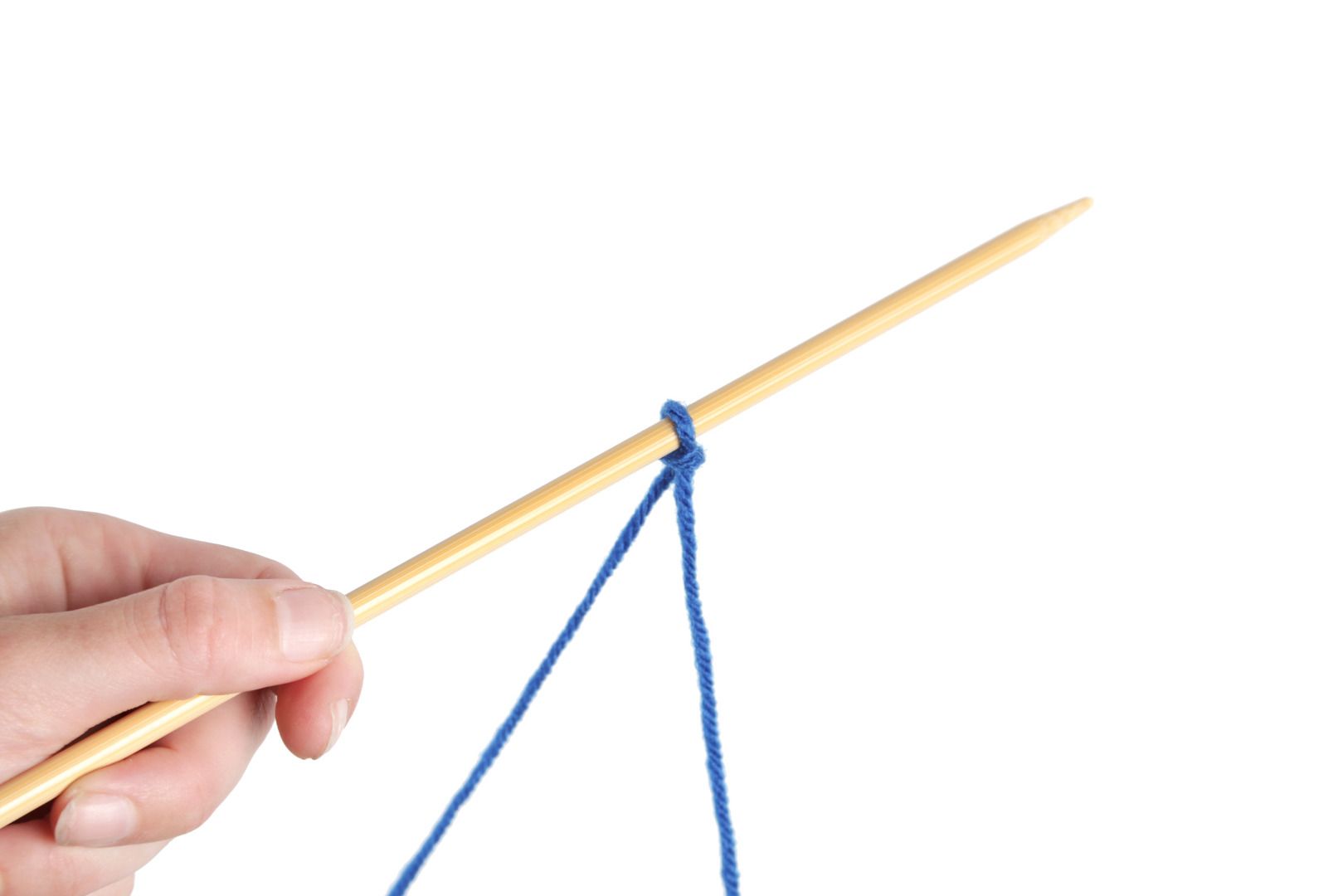 Knitting Lessons Cast on Techniques 4 Steps (with Pictures