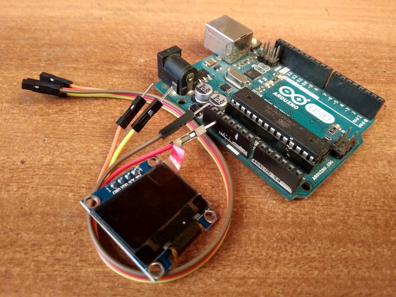 OLED I2C DISPLAY WITH ARDUINO Tutorial : 7 Steps (with Pictures ...