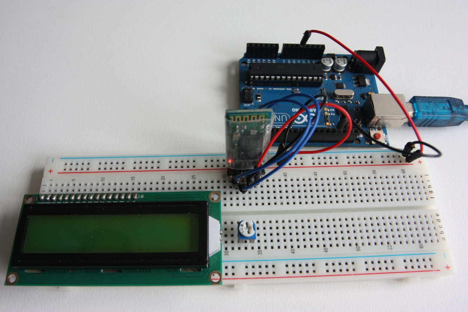 Arduino Bluetooth Remote Lcd Display : 7 Steps - Instructables
