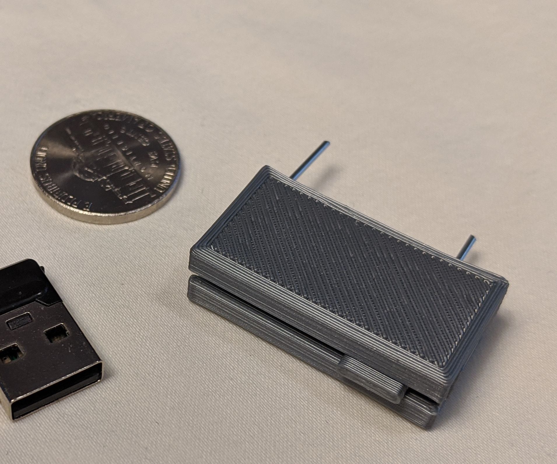 3d-printed electric slide switch (using only a paperclip) DIY Project DIY Project Image