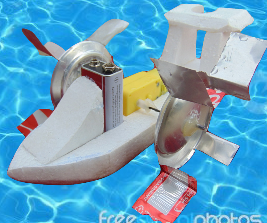 Wheel Paddle Boat 4 Steps (with Pictures) Instructables